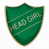 Scholar Pin Badge Head Girl Green | 25mm |