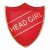 Scholar Pin Badge Head Girl Red | 25mm |  - SB16106R