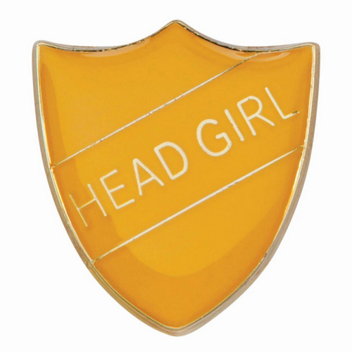 Scholar Pin Badge Head Girl Yellow | 25mm |
