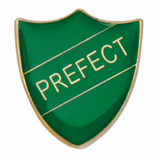 Scholar Pin Badge Prefect Green | 25mm |