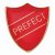 Scholar Pin Badge Prefect Red | 25mm |  - SB16108R