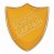 Scholar Pin Badge School Captain Yellow | 25mm |  - SB16109Y