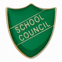 Scholar Pin Badge School Council Green | 25mm |
