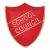 Scholar Pin Badge School Council Red | 25mm |  - SB16110R