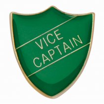 Scholar Pin Badge Vice Captain Green | 25mm |