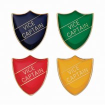 Scholar Pin Badge Vice Captain Red | 25mm |