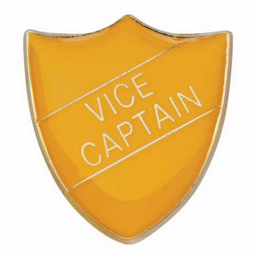 Scholar Pin Badge Vice Captain Yellow | 25mm |