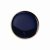 Scholar Pin Badge Round Blue | 40mm |  - SB16124B