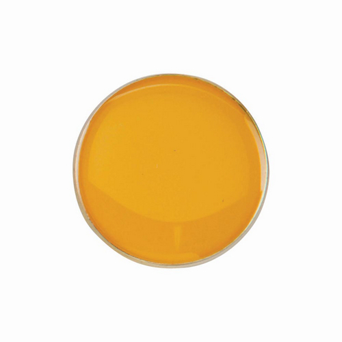 Scholar Pin Badge Round Yellow | 40mm |