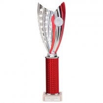 Glamstar Plastic Trophy | Red | 355mm |