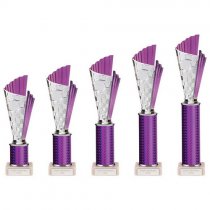 Flash Plastic Trophy | Purple | 265mm |