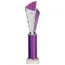 Flash Plastic Trophy | Purple | 340mm |