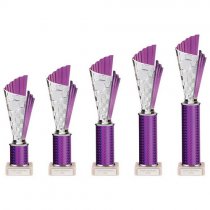 Flash Plastic Trophy | Purple | 365mm |