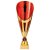 Rising Stars Deluxe Plastic Lazer Cup | Gold & Red | 295mm | G7 - TR20535A