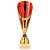 Rising Stars Deluxe Plastic Lazer Cup | Gold & Red | 325mm | G25 - TR20535D