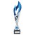 Inferno Plastic Laser Cut Cup | Silver & Blue | 275mm | S7 - TR19589B