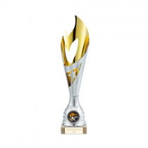Inferno Plastic Laser Cut Cup | Silver & Gold | 265mm | S7
