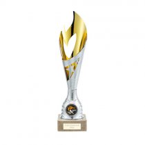 Inferno Plastic Laser Cut Cup | Silver & Gold | 285mm | S7