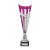 Garrison Plastic Laser Cut Trophy Cup | Silver & Pink | 325mm | S7 - TR17574C