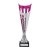 Garrison Plastic Laser Cut Trophy Cup | Silver & Pink | 330mm | S7 - TR17574D