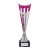 Garrison Plastic Laser Cut Trophy Cup | Silver & Pink | 350mm | S7 - TR17574E