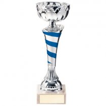Eternity Trophy Cup | Silver & Blue | 170mm | G7