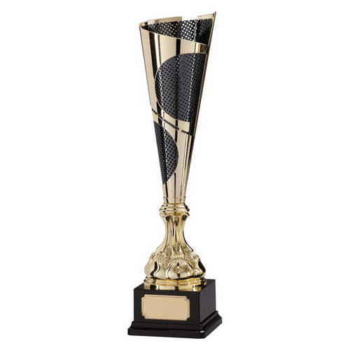 Quest Laser Cut Gold & Black Trophy Cup | 520mm | E15174E