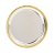 Montrose Silver & Gold Salver | 100mm |  - SL07