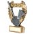 Tri Star Badminton Trophy | 191mm |  - JR26-RF489C