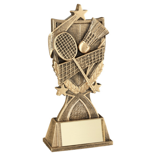 Star Shield Badminton Trophy | 140mm |