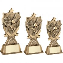 Star Shield Badminton Trophy | 140mm |