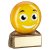 Hi-Viz Smiling Emoji Trophy | 70mm |  - JR9-RF950