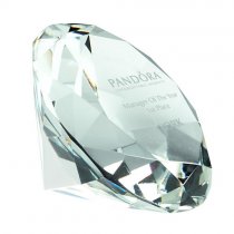 Hope Crystal Diamond Paperweight | Boxed | 64mm |