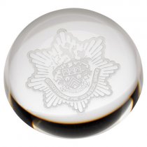 Bullseye Crystal Paperweight | 89mm |