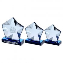 Rigal Blue Crystal Corporate Award | 165mm |