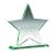 Pentas Star Crystal Corporate Award |10mm thick | 133mm |  - KG6A