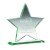 Pentas Star Crystal Corporate Award |10mm thick | 159mm |  - KG6B