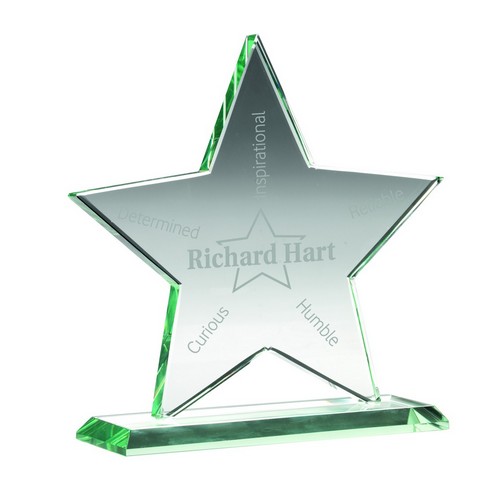 Pentas Star Crystal Corporate Award |10mm thick | 171mm |