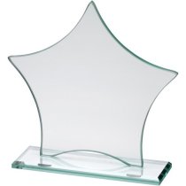 Smile Jade Crystal Corporate Award | 6mm thick | 140mm |