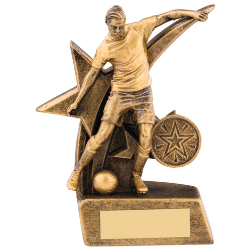 Zodiac Male Football Trophy | 130mm | G7