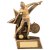 Zodiac Female Football Trophy | 130mm | G7  - HRF071A