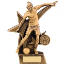 Zodiac Female Football Trophy | 170mm | G7