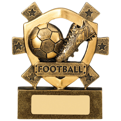 Football Mini Shield Trophy | 100mm | G7