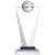 Football Glass Trophy | 205mm | G7  - HGLF66B