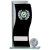 Black Mirrored Football Trophy | 165mm | G7  - HGLF13C