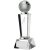 Victory Football Glass Pillar Trophy | 190mm | S351D  - HGLF93A