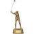 Male Golfer Back Swing | 205mm | G24  - HRG036B