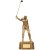 Male Golfer Back Swing | 230mm | G7  - HRG036C