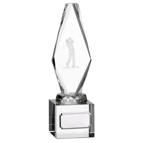 Glass Golf Male Player | 205mm | S351D