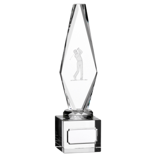 Glass Golf Male Player | 230mm | S351D